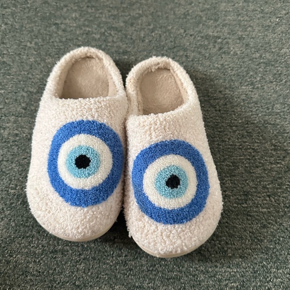 Evil Eye Slippers - Picture 3 of 6